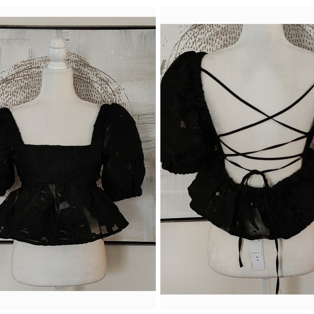 New Topshop Party Top Size 6 - Picture 1 of 11